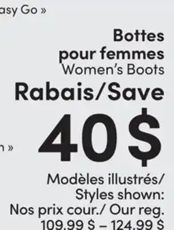 L'équipeur Women's Boots Save $40 offer