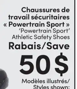 L'équipeur Timberland Powertrain Sport' Athletic Safety Shoes offer