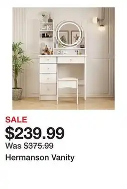 Wayfair Hermanson Vanity offer