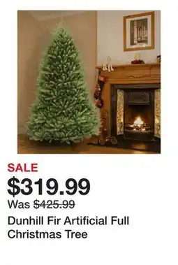 Wayfair Dunhill Fir Artificial Full Christmas Tree offer