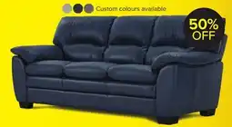 Leon's Kendrick Leather Sofa offer