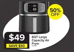 Leon's 5.7L / 6QT Large Capacity Air Fryer offer