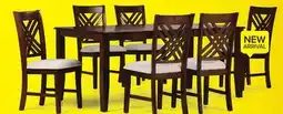 Leon's Kai 7-Piece Extendable Dining Set - Brown offer