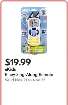 Pharmaprix Bluey Sing-Along Remote offer