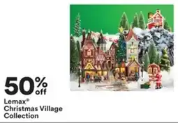 Michaels Lemax Christmas Village Collection offer