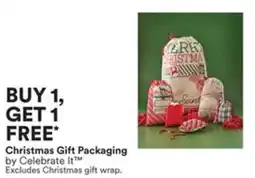 Michaels Christmas Gift Packaging offer