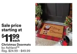 Michaels Christmas Doormats offer