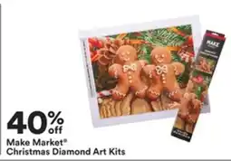 Michaels Make Market Christmas Diamond Art Kits offer