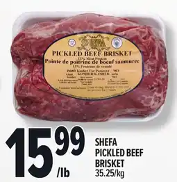 Metro SHEFA PICKLED BEEF BRISKET offer