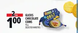 Metro GLICKS CHOCOLATE COINS offer