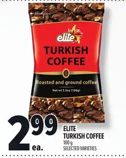 Metro ELITE TURKISH COFFEE offer