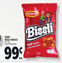 Metro OSEM BISSLI SNACKS offer