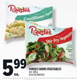 Metro PARDES FARMS VEGETABLES offer