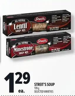 Metro STREIT'S SOUP offer