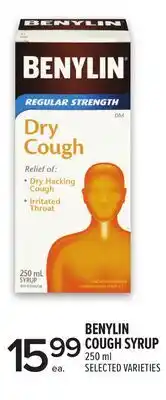 Metro BENYLIN COUGH SYRUP offer