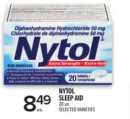 Metro NYTOL SLEEP AID offer