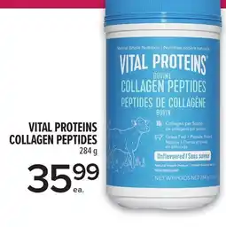 Metro VITAL PROTEINS COLLAGEN PEPTIDES offer
