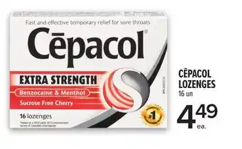 Metro CEPACOL LOZENGES offer