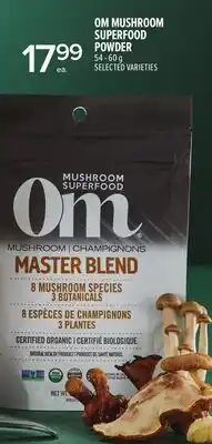 Metro OM MUSHROOM SUPERFOOD POWDER offer