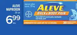 Metro ALEVE NAPROXEN offer