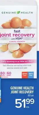 Metro GENUINE HEALTH JOINT RECOVERY offer