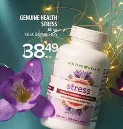 Metro GENUINE HEALTH STRESS offer