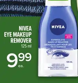Metro NIVEA EYE MAKEUP REMOVER offer