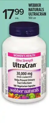 Metro WEBBER NATURALS ULTRACRAN offer