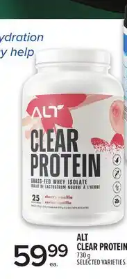 Metro ALT CLEAR PROTEIN offer