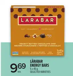Metro LÄRABAR ENERGY BARS offer