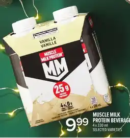 Metro MUSCLE MILK PROTEIN BEVERAGE offer