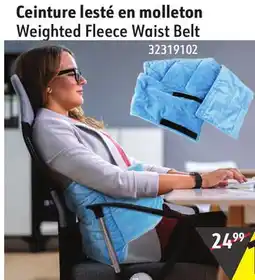 Sushi Shop Weighted Fleece Waist Belt offer