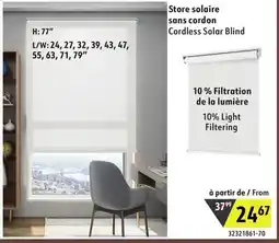 Sushi Shop Cordless Solar Blind offer