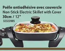 Sushi Shop Non-Stick Electric Skillet with Cover offer