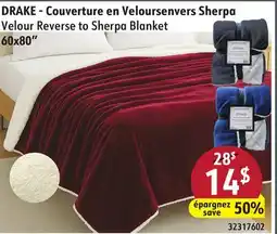 Sushi Shop 60x80 Velour Reverse to Sherpa Blanket offer