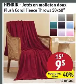 Sushi Shop Plush Coral Fleece Throws 50x60 offer