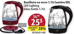 Sushi Shop Hauz LED Lighting Glass Kettle 1.7Lt offer