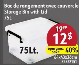 Sushi Shop Storage Bin with Lid offer