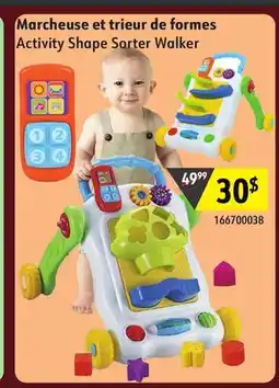 Sushi Shop Activity Shape Sorter Walker offer