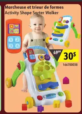 Sushi Shop Activity Shape Sorter Walker offer