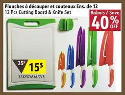Sushi Shop 12 Pcs Cutting Board & Knife Set offer