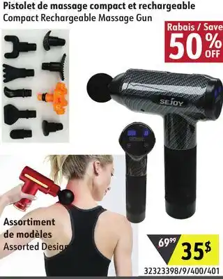 Sushi Shop Compact Rechargeable Massage Gun offer