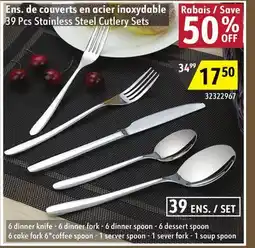 Sushi Shop 39 Pcs Stainless Steel Cutlery Sets offer