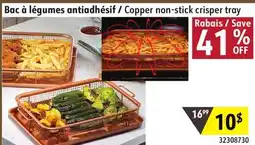 Sushi Shop Copper non-stick crisper tray offer