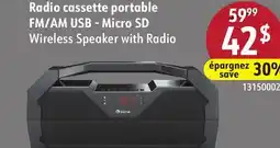 Sushi Shop Radio cassette portable FM/AM USB - Micro SD offer