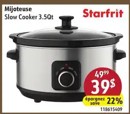 Sushi Shop Starfrit Slow Cooker 3.5Qt offer