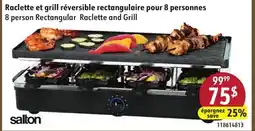 Sushi Shop salton 8 person Rectangular Raclette and Grill offer