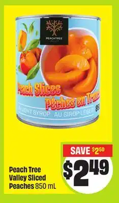 FreshCo Peach Tree Valley Sliced Peaches 850 mL offer