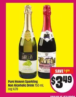 FreshCo Pure Heaven Sparkling Non Alcoholic Drink 750 mL offer