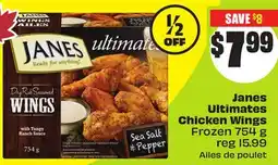 FreshCo Janes Ultimates Chicken Wings Frozen 754 g offer